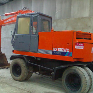 Excavatrices hydrauliques de machines de construction utilisées par EX100WD-1 d'excavatrice de HITACHI à vendre Offre Spéciale bon marché - Product Image 1
