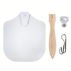 <span class=keywords><strong>Pala</strong></span> para Transferir Pizza Más Vendida con Mango <span class=keywords><strong>de</strong></span> Madera, Plegable, <span class=keywords><strong>de</strong></span> Aluminio, Apta para Horno - Product Image 4