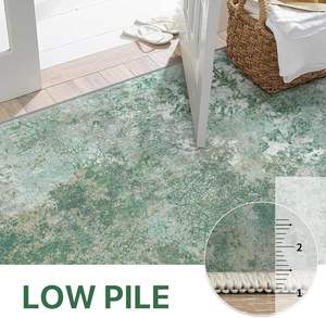 พรมปูพื้นล้างทำความสะอาดได้ ลายโมเดิร์น ขนาด 8x10 ฟุต ไม่ลื่น นุ่ม สำหรับห้องนั่งเล่น ห้องนอนขนาดใหญ่ ตกแต่งบ้าน <span class=keywords><strong>สี</strong></span><span class=keywords><strong>เบ</strong></span>จเขียว - Product Image 3