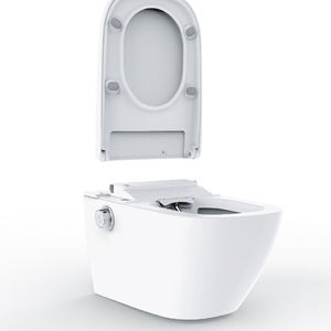 Toilette électronique sans monture suspendue Toilette intelligente <span class=keywords><strong>Bidet</strong></span> Couverture souple Siège de toilette japonais - Product Image 1