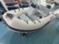 340cm RHIB RIB Aluminiumrumpf Schlauchboot Mehler PVC 5-Personen-Kapazität mit Kabine für Yacht-Tender aus China Kleine Mindestbestellmenge