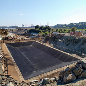 Ao lót <span class=keywords><strong>HDPE</strong></span> <span class=keywords><strong>geomembrane</strong></span> cho ao lót dam thấm bằng chứng <span class=keywords><strong>geomembrane</strong></span> 0.5mm ao lót geomembranes - Product Image 1