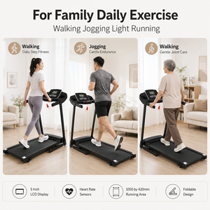 Electric Home Treadmill Commercial Folding Gym Fitness Equipment Folding Electric Treadmill with Incline - Product Image 5
