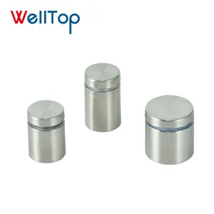 Heißer Verkauf Möbel Hardware Fitting Edelstahl Stand Off Glas Stand Off Werbung Schrauben Nagel VT-18,020