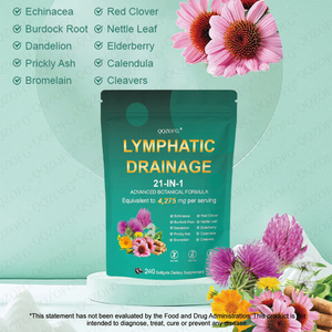 Integratori per il Drenaggio Linfatico OEM in Offerta Speciale - Supplemento per il Sistema Linfatico e la Pulizia per Uomini e Donne, per una Circolazione Sana, 240 Softgel - Product Image 5