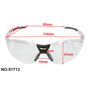 Gafas DE SEGURIDAD láser ANSI de alta calidad, protección ocular antivaho y antiarañazos resistente a impactos de Taiwán - Product Image 6