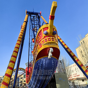 Prodigy parque de atracciones al aire libre emocionante paseo 40 asiento gran barco pirata atracción para la venta - Product Image 4