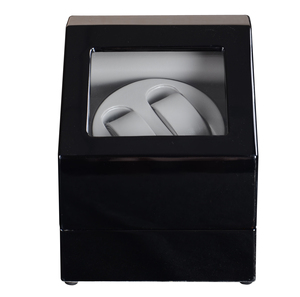 Caja de Reloj Cuadrada de Madera con Motor Silencioso, Logotipo Personalizado, Exhibición de Almacenamiento con Enrollador Automático para Relojes de Mujer y Hombre - Product Image 2
