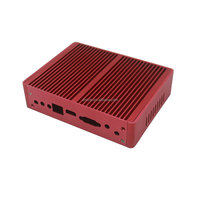 Boîtier Mini PC Sans Ventilateur Personnalisé Boîtier en Aluminium Châssis Industriel Décodeur Boîtier Industriel Accessoire Informatique Stock SBC03 OEM/ODM