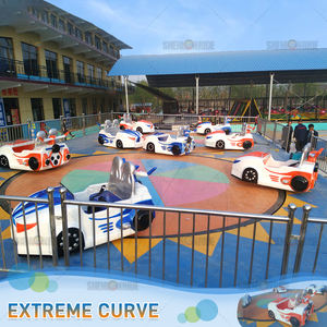 Courbe extrême Indoor/Outdoor Amusement Ride La courbe la plus nette du monde pour les enfants a fait des centres commerciaux durables en acier et métal en fibre de verre - Product Image 2