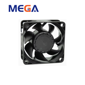 Ventilateur de refroidissement sans balais DC 60x60x25mm 6025 ignifuge UL94V-0 à 7 pales haute efficacité 26.9CFM OEM ODM - Product Image 3