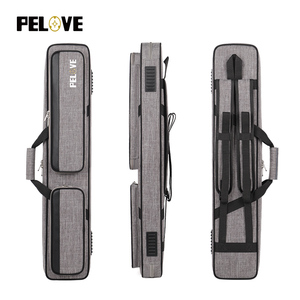 PELOVE HQ8029 Custodia per Stecca da <span class=keywords><strong>Biliardo</strong></span> Impermeabile con Logo Personalizzato, 4B 5S, Borsa per Stecca da Snooker, 9 Fori, Doppia Tracolla, Certificata CE - Product Image 2