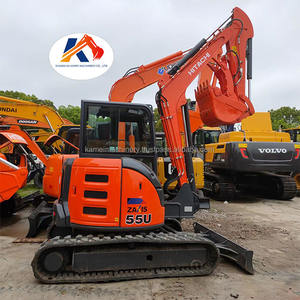 EXCAVATRICE ZX55USR-5A HITACHI EXCAVATRICE en caoutchouc UTILISÉE PRIX BAS DE HAUTE QUALITÉ - Product Image 1