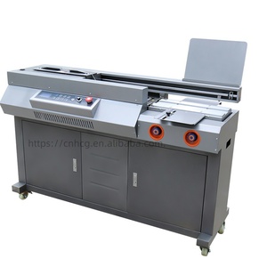 Machine de découpe de papier entièrement automatique, Machine de collage d'équipement publicitaire graphique de reliure de documents d'appel d'offres adhésif thermofusible - Product Image 6