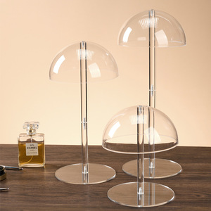 Capelli da baseball per uso domestico <span class=keywords><strong>in</strong></span> acrilico personalizzati portaoggetti con tappo all'ingrosso <span class=keywords><strong>in</strong></span> acrilico nei centri commerciali espositore - Product Image 1