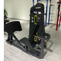 Machine de presse à jambes assise professionnelle Cheernin à charge par poulie pour la partie inférieure du corps, prête à être expédiée, robuste