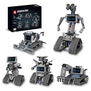 Kaiyu K96170 Robot Interstellare 5 in 1 con Luci LED a Cambio Espressione, Giocattoli STEM per Bambini, Set di Blocchi da Costruzione Programmabili Fai-da-Te - Product Image 1