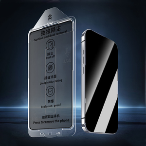 Nhà Máy Bán buôn bảo hiểm đầy đủ Tempered Glass màn hình cho iPhone 16 15 14 13 Pro Max 9H Độ cứng dễ dàng cài đặt bong bóng miễn phí - Product Image 6