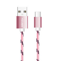 Câble USB en nylon type-c pour iPhone 14 pro Max V8 Micro USB type C câble de données cordons de charge de téléphone portable