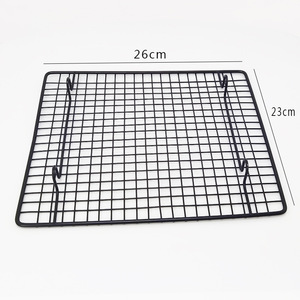 Baking Cooling Rack 26x23cm Carbon Steel Durable Oven Safe Dishwasher Safe For Pastry Baking - Product Image 1