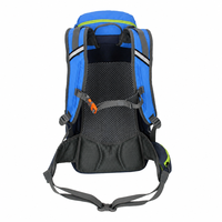 Sac à dos de randonnée léger 30L avec armature interne, dos en maille ventilée pour le trekking et le camping