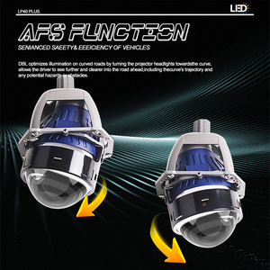 Xenplus <span class=keywords><strong>Nuova</strong></span> <span class=keywords><strong>Generazione</strong></span> LP40 PLUS 120W 6000K 35000LM Proiettore Bi-LED da 3.0 Pollici con Sistema Smart AFS per Fari Auto - Product Image 3