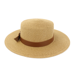 Vente en gros de chapeaux ronds pour femmes, chapeaux de Jazz, chapeaux de paille décorés, vente en gros, 2023 - Product Image 2