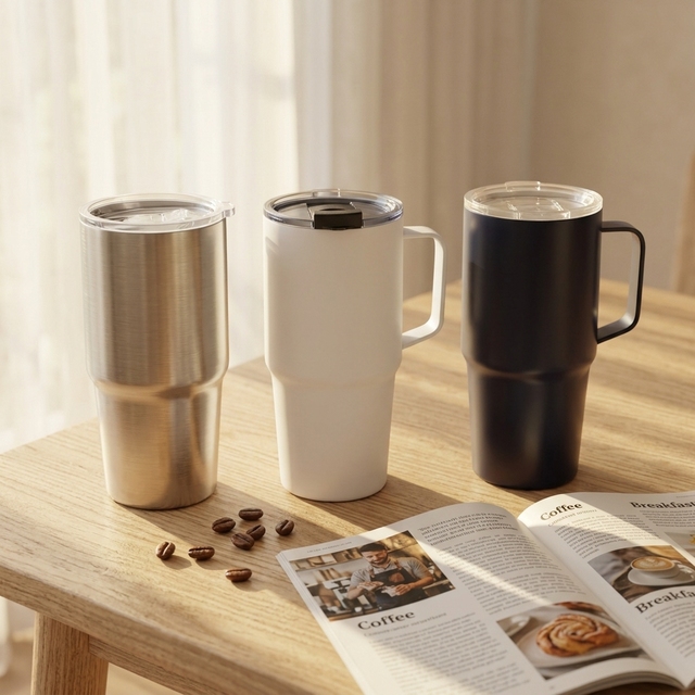 20OZ Double Wall Stainless Steel Alloy Vacuum Flask  Tumbler Travel Mug for Hot and Cold Drinks