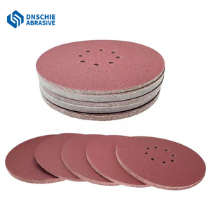 Hochwertige Schleifscheiben aus Aluminiumoxid P400 Mittlere Härte Schleifpapier OEM für Exzenterschleifer - Product Image 3