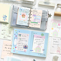 20 notes autocollantes par paquet, série Contes de fées semi-éveillés, style Instagram, pour prise de notes et messages