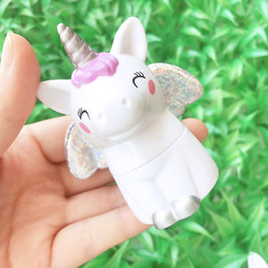 <span class=keywords><strong>Baume</strong></span> hydratant pour les lèvres en forme de <span class=keywords><strong>licorne</strong></span>, marque privée, mignon, biologique, naturel - Product Image 1