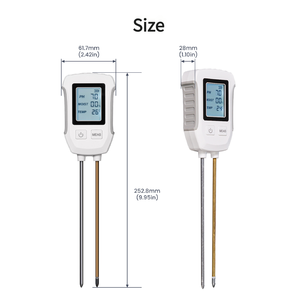 Testeur de pH à double sonde 3 en 1 pour les pelouses de jardin et les plantes en pot Prix raisonnable Testeur de sol - Product Image 6