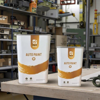 Ventes directes du fabricant de haute qualité 2K réparation automobile or dur agent de durcissement du corps remplissage acrylique durcissement pulvérisation revêtement liquide