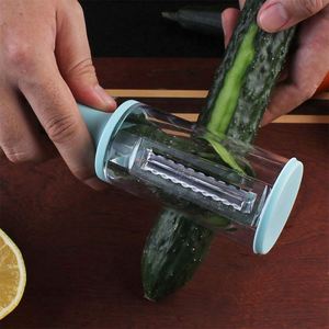 Kitchen Accessories <b>Multifunction</b> 2 in 1 <b>Vegetable</b> Peeler With Trash Storage Box Scaling Fish Peeling Fruit Plastic Knife <b>Cutter</b> - Product Image 5
