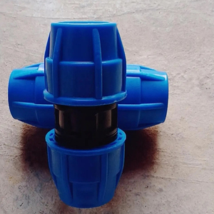 Raccord rapide à compression en PP, raccord en plastique compressé pour la connexion de tuyaux en PEHD - Product Image 5