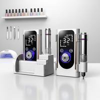 Perceuse à Ongles Électrique Professionnelle Portable et Rechargeable 45000 tr/min pour Ongles en Acrylique et en Gel – Article Favori des Entreprises E-commerce