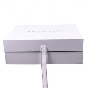 Cajas de cartón para camisas de vestir, embalaje de papel negro mate, dibujos animados, venta al por mayor, 2 piezas - Product Image 4