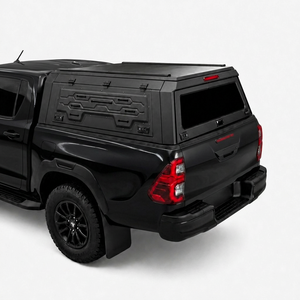 Capots de benne pour pick-up Ford F150 <span class=keywords><strong>Raptor</strong></span> Ranger NP300 BYD Shark Chevrolet Silverado 1500, Hard Top en aluminium pour le camping et le rangement - Product Image 2