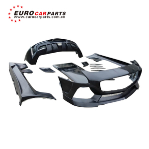 Juego de Parachoques Completo de Fibra de Carbono Ligero Estilo Superdeportivo para <span class=keywords><strong>Mercedes</strong></span> SLS63 W197 <span class=keywords><strong>2017</strong></span>, Kits de Carrocería para Tuning de Carreras - Product Image 3