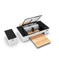 Machine de gravure et de découpe laser CO2 mini 50W Gweike Cloud Pro 3D DIY pour acrylique, bois, cuir, MDF et autres matériaux non métalliques