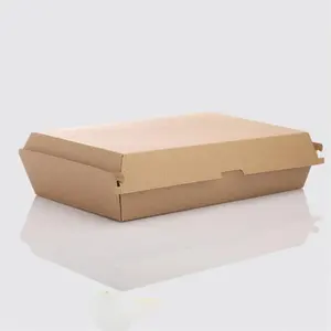 customized fast food packaging box mcdonald burger box