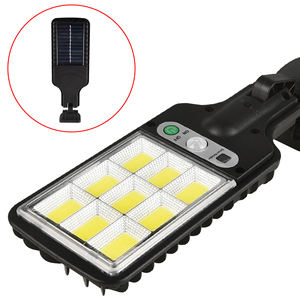 Promotion : <span class=keywords><strong>Applique</strong></span> murale solaire <span class=keywords><strong>LED</strong></span> extérieure en aluminium, longue bande, avec détecteur de mouvement, étanche, super lumineuse, éclairage de jardin intégré - Product Image 6