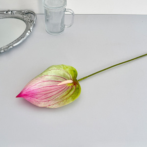 Decoración floral para salón de bodas con simulación de <span class=keywords><strong>película</strong></span> 3D de Guanyin, loto, anturio y palmera flamenco. - Product Image 5