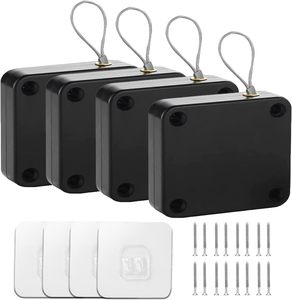 Không đục lỗ đệm cửa gần hơn cho cửa trượt phòng tắm nhà bếp sử dụng ABS chất liệu có thể điều chỉnh tốc độ ẩn im lặng tự động - Product Image 1