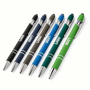 Stylo publicitaire promotionnel de luxe personnalisé en métal portable pour bureau, idéal comme cadeau d'entreprise – Vente chaude en gros - Product Image 1