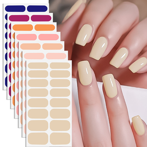 Zhengxiang Manufacturer Wholesale <strong>Nail</strong> Products Women Custom <strong>Designer</strong> Wine <strong>Red</strong> <strong>Nail</strong> Polish Strips Art Stickers <strong>Nail</strong> Wraps - Product Image 5