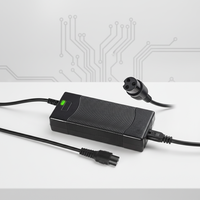 Chargeur de batterie Li-ion certifié ETL FCC 12,6 V 16 A adapté aux trottinettes électriques, vélos électriques, tondeuses à gazon, robots
