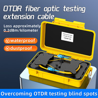 Câble de lancement OTDR SC/LC/FC APC UPC SM MM 150m 300m 500m 1km 2km – Rallonge pour testeur de fibre optique OTDR
