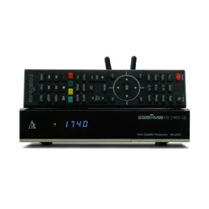 Model Mới ZGEMMA H9 TWIN SE Với 2x DVB-S2X Multistream Tuner 4K E2 Linux Thu Vệ Tinh