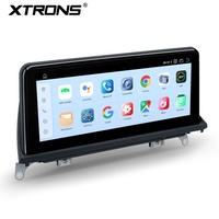 XTRONS pour BMW X5 E70/X6 E71 CCC Autoradio Android 10,25 pouces Qualcomm 685 8+256 Go Écran IPS entièrement laminé CarPlay sans fil